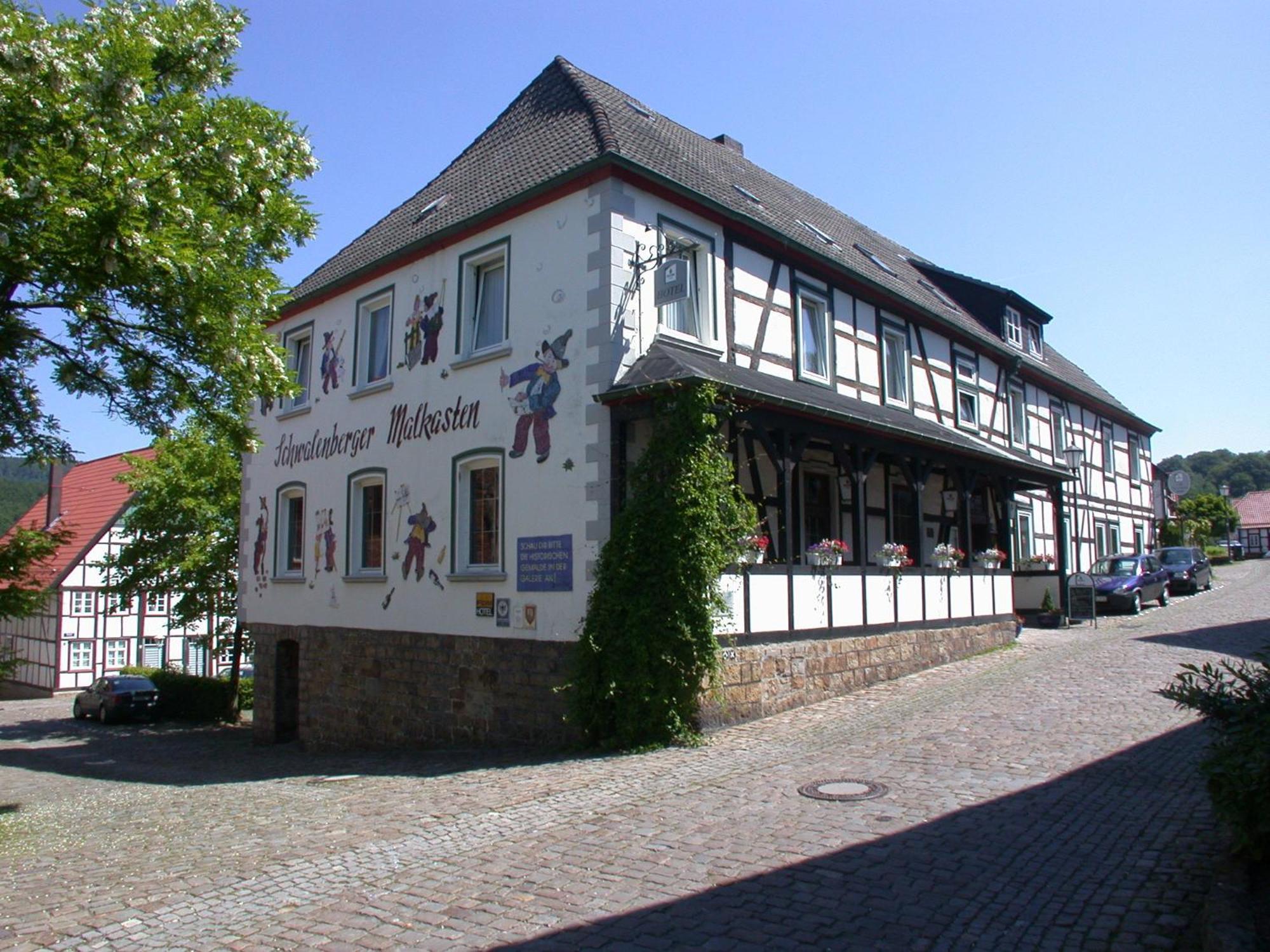 Hotel Schwalenberger Malkasten 슈나이더슈발렌베르크 외부 사진